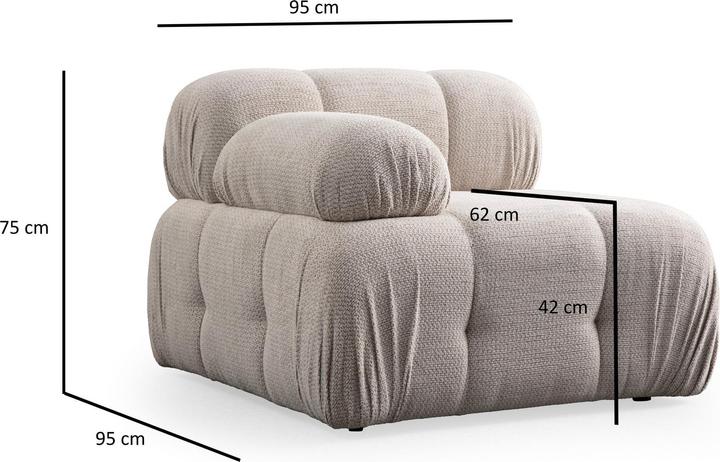 Actual product image Atelier del Sofa Petite (2 person sofa)