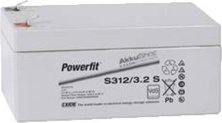 Produktbild Exide Akku Powerfit S312/3.2S Blei Akku, Anschluss 4,8mm, VDS (12 V, 3.20 Ah)
