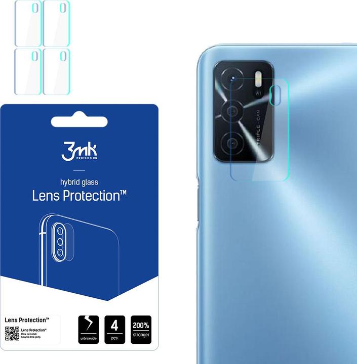 Actual product image 3MK Lens Protect Oppo A54s Ochrona na obiektyw aparatu 4szt (1 Piece, Oppo A54s)