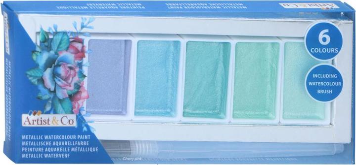Produktbild Artist&Co Paint Watercolour Metallic (Multicolor)