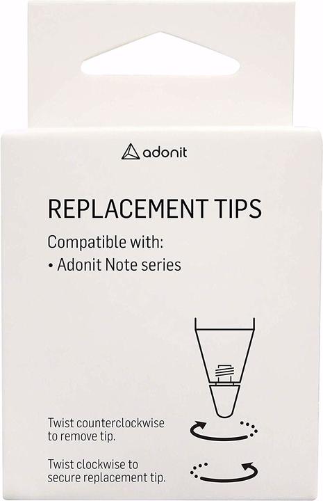 Actual product image Adonit Replacement tips