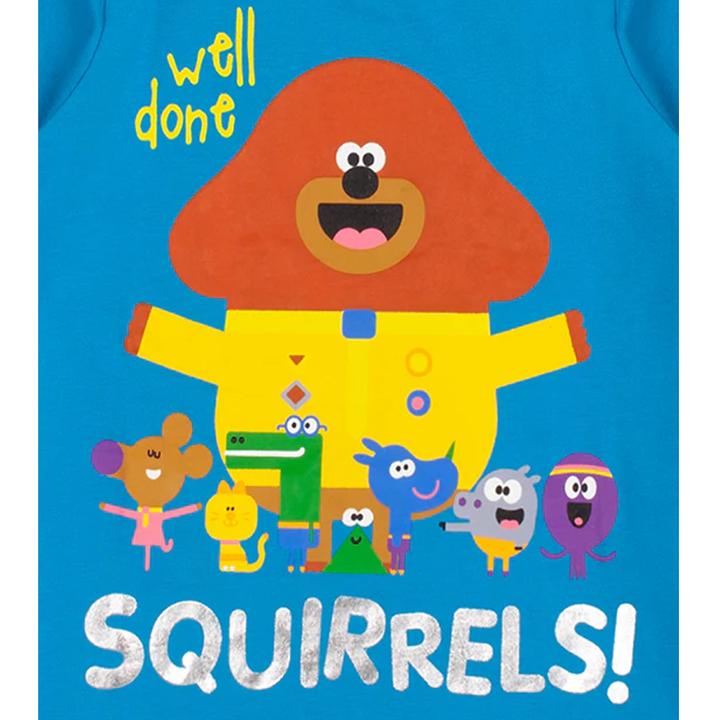 Actual product image Hey Duggee Well Done Squirrels pyjamas with shorts for boys (104)
