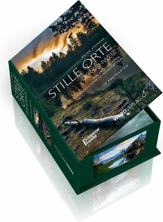 Actual product image Postcard box Silent Places of Switzerland (1 pcs.)