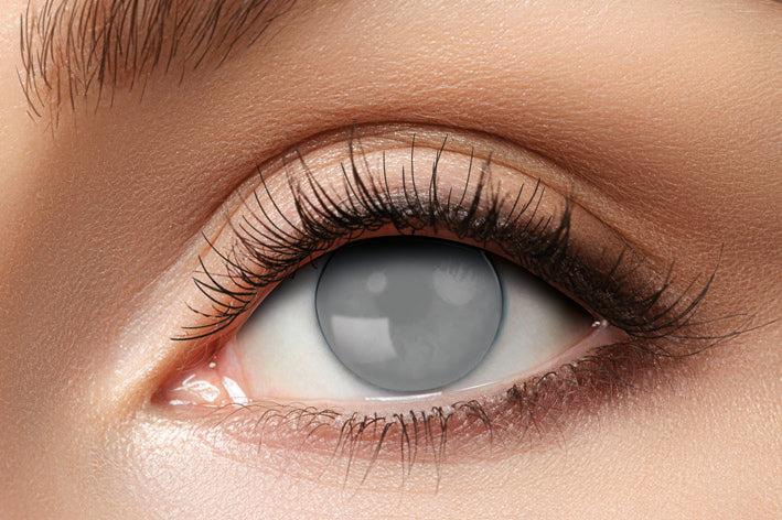 Eyecatcher Kontaktlinsen Blinder Vampir (Grau)