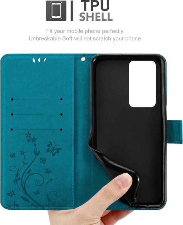 Immagine prodotto Cadorabo Copertina del libro di fiori (Huawei P40 Pro)