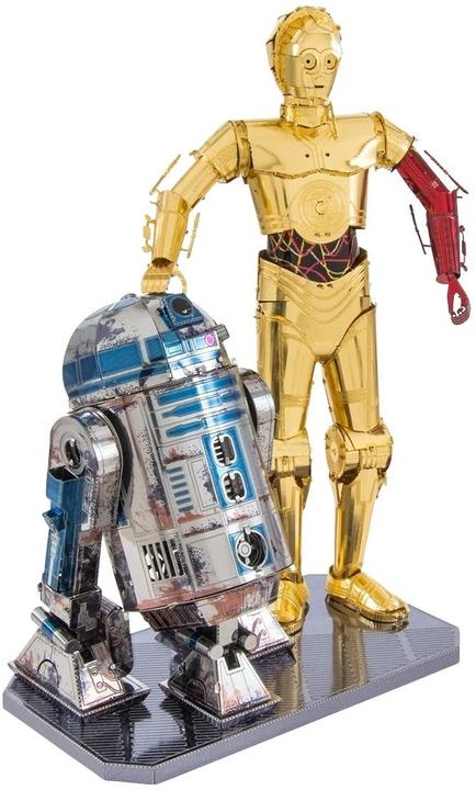 Produktbild Metal Earth Star Wars Set C-3PO + R2D2