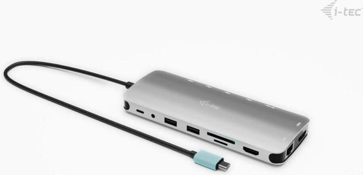Actual product image i-tec USB-C Nano 3x LCD Dock (USB-C, 3 Ports)