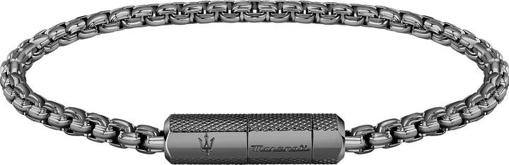 Maserati Steel Armband (22 cm, Edelstahl)