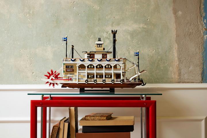 Produktbild LEGO Flussraddampfer (21356, LEGO Ideas, LEGO Seltene Sets)