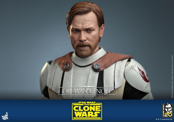 Produktbild Hot Toys Star Wars The Clone Wars figurine 1/6 Obi-Wan Kenobi 30 cm