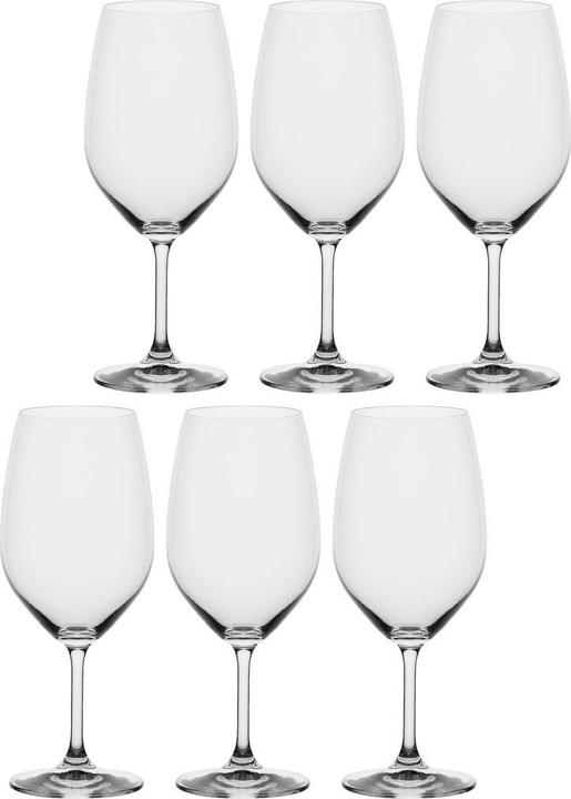 Actual product image La Porcellana Bianca Set of 6 Bordeaux Novello wine glasses - Transparent 620 ml (62 cl, 6 Glasses)
