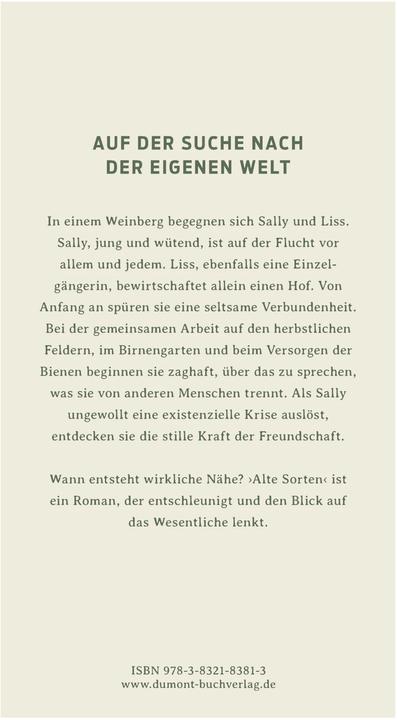 Produktbild Alte Sorten (Deutsch, Ewald Arenz, 2019)