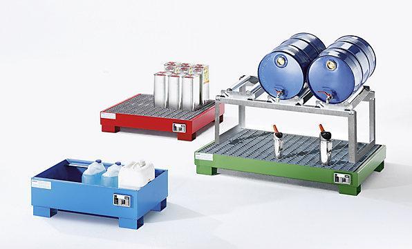 Produktbild Bauer Stahl-Auffangwanne für 60-l-Fass