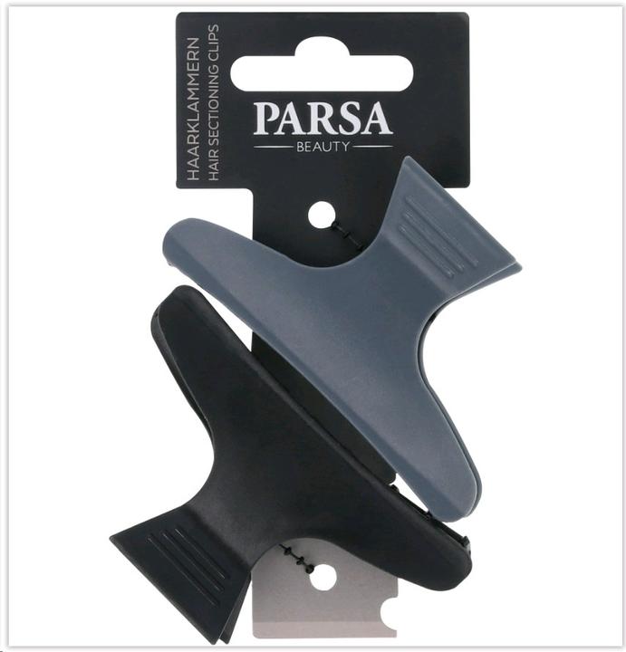 Image du produit Parsa Beauty Pinces à cheveux PARSA, noir, gris (2 pcs)