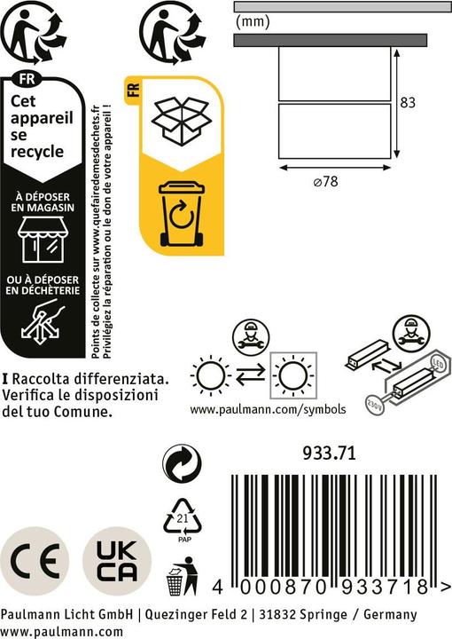 Produktbild Paulmann Spircle Set (780 lm)