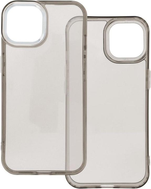 Actual product image OEM Back panel cover PEARL case for IPHONE 15 black (Apple iPhone 15)