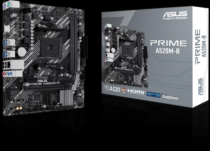 Produktbild ASUS PRIME A520M-R (AM4, AMD A520, mATX)