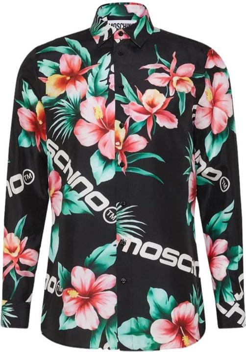 Moschino Couture Silk Printed Shirt