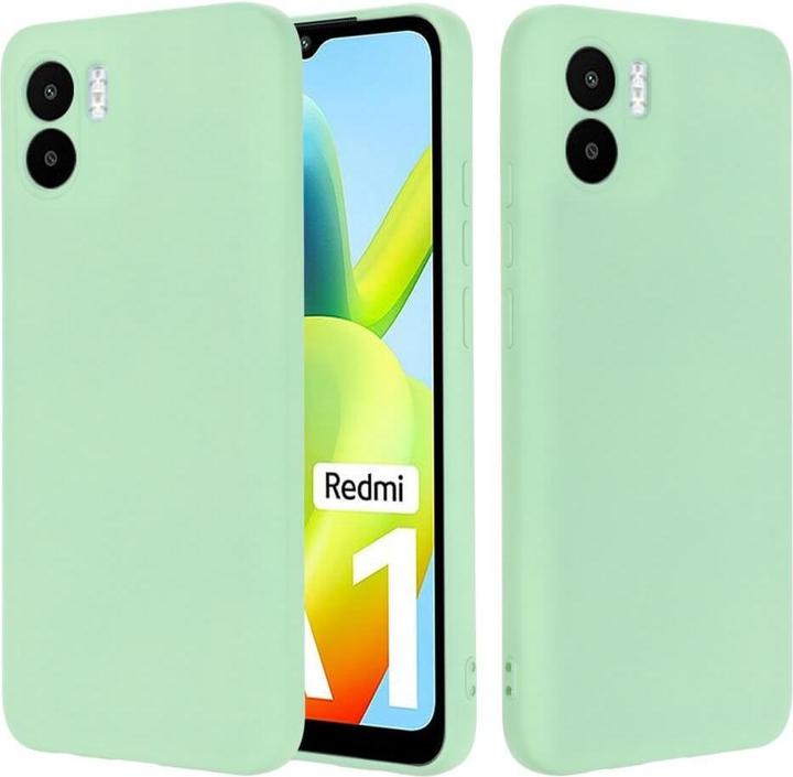 Actual product image Cover-Discount Xiaomi Redmi A2 / A1 - Silicone Rubber Case Green (Xiaomi Redmi A2, KXD A1)