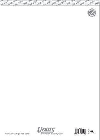 Actual product image Ursus Notepad (A4, Plain)