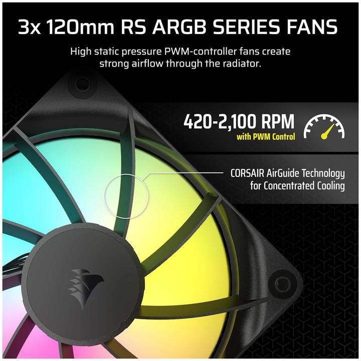 Actual product image Corsair Nautilus 360 RS ARGB