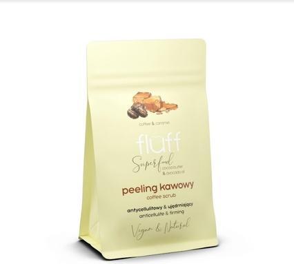 Actual product image Fluff Coffee Scrub Body Scrub Firming & Anti-Cellulite Caramel - 100ML (100 ml)