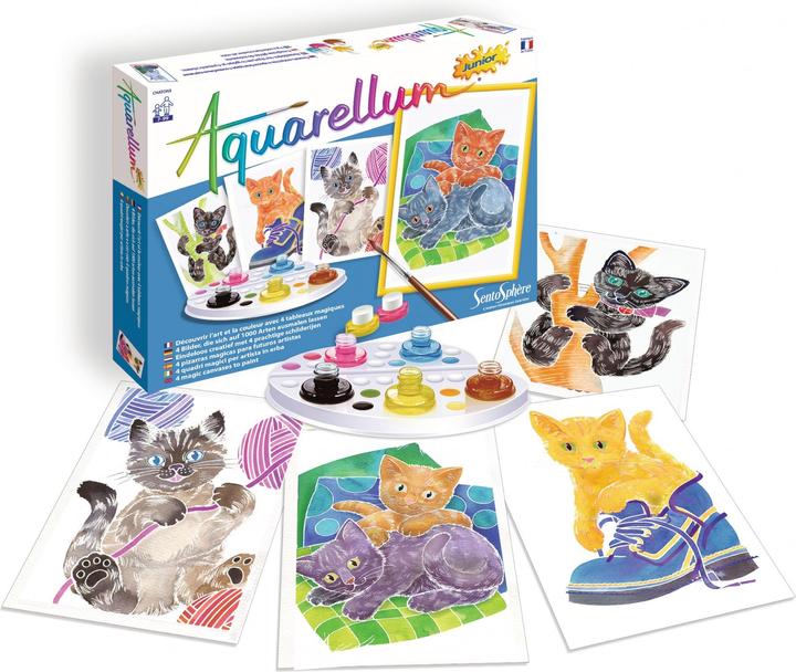 Sentosphere aquarellum junior 4t Kätzchen