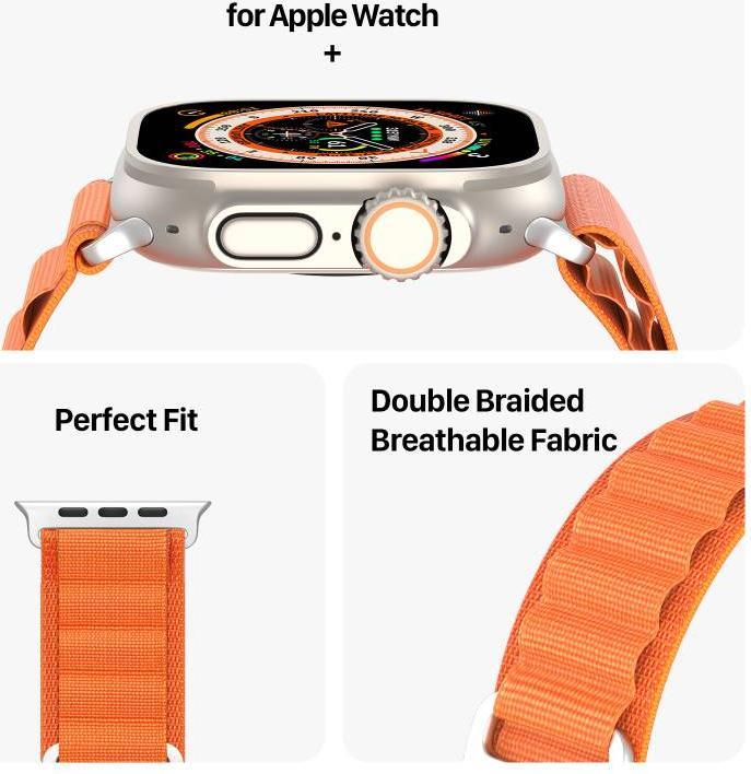 Immagine prodotto Dux Ducis Cinturino con fibbia sportiva (44 mm, 45 mm, 42 mm, 49 mm, Nylon)