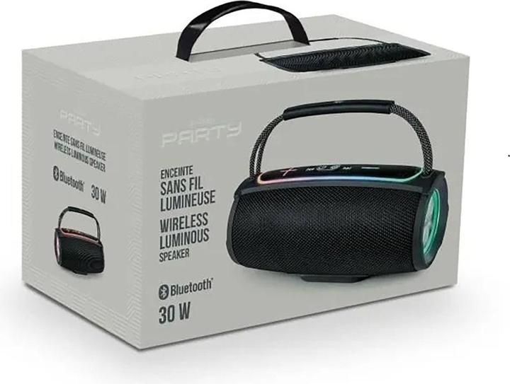 Immagine prodotto Bigben PARTY Mainstream 3 sw BT-Speaker 30W,BT5.3,TWS Dual,USB/AUX/MicroSD,LED