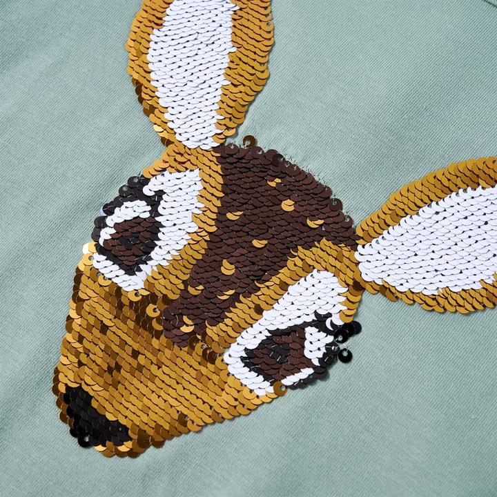 Immagine prodotto VidaXL Camicia da bambino a maniche lunghe verde menta 128,Materiale: 95 % cotone (128)