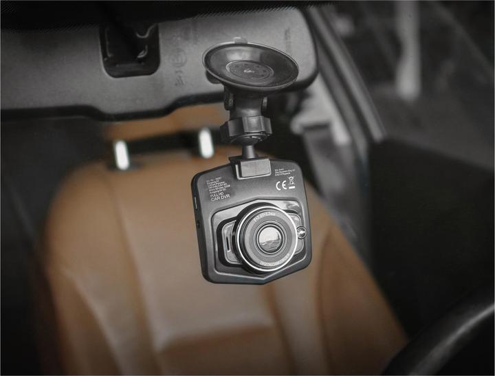 Image du produit Eufab Caméra de tableau de bord automobile (Vision nocturne, Batterie, Accéléromètre, Récepteur GPS, Bluetooth, Microphone intégré, WiFi, Écran intégré, Full HD)