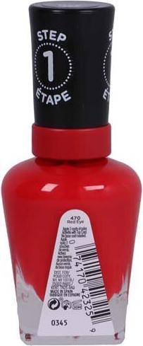 Image du produit Sally Hansen Gel Miracle (470 Œil rouge, Vernis à ongles effet gel)
