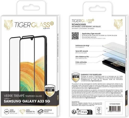 Produktbild Tiger Glas-Folie Recycelt (1 Stück, Samsung Galaxy A33 5G)