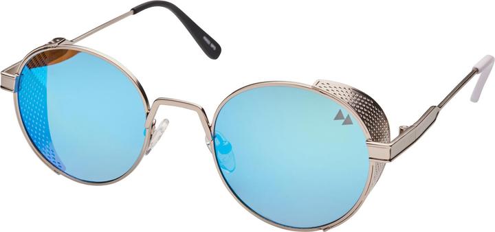 Argent mat, Bleu