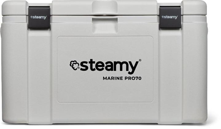 Steamy Marine Pro 70 - Large cool box - Extra well isolated - 70 liters - White (SCM70) (70 l)