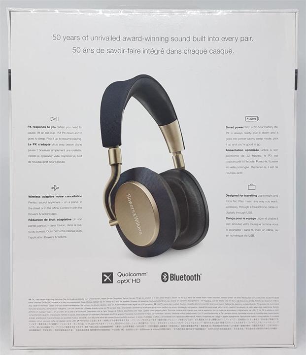 Image du produit Bowers & Wilkins px (ANC, 22 h, Filaire)