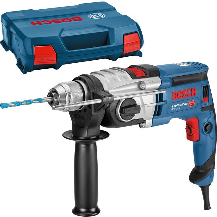 Bosch Professional Schlagbohrmaschine GSB, 20-2 mit L-CASE (Netzbetrieb)