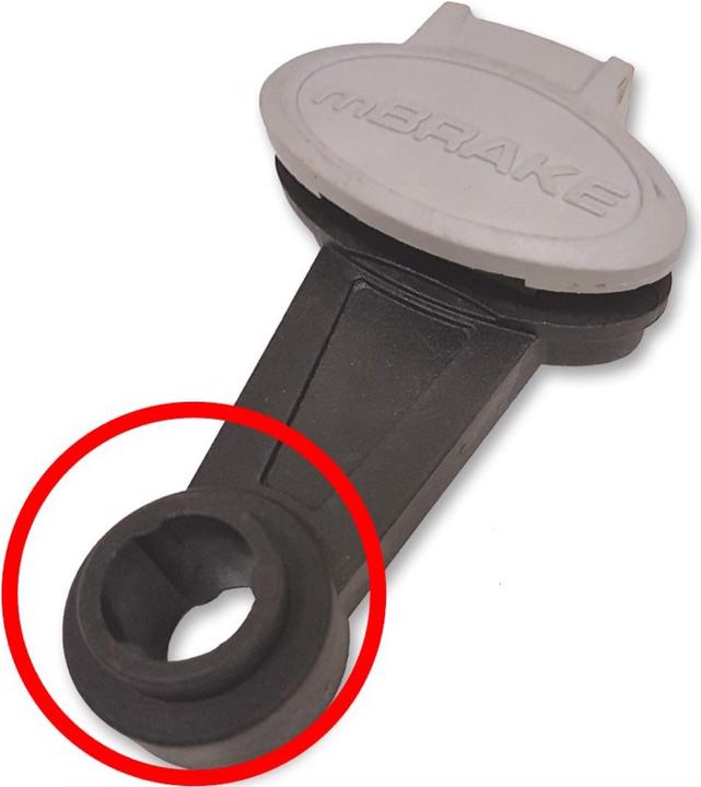 Produktbild TFK Bremsbacke Bremssattel abstehend zu Joggster Twist mit Alufelge J16-5-A2