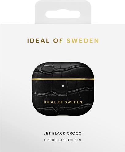 Produktbild iDeal Of Sweden Designer Hard-Cover Jet Black Croco (Kopfhörer Hülle)