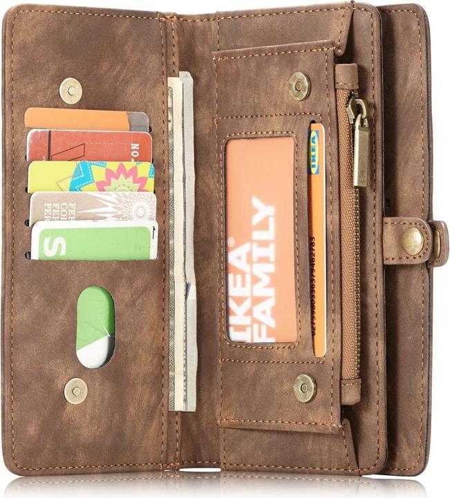 Produktbild Caseme Samsung Galaxy S10+ Echtleder Portemonnaie Karten Hülle (Samsung Galaxy S10+)