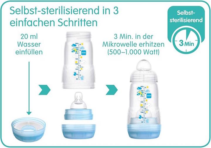 Image du produit MAM Biberon anti-colique Easy Start Biberon (260 ml)