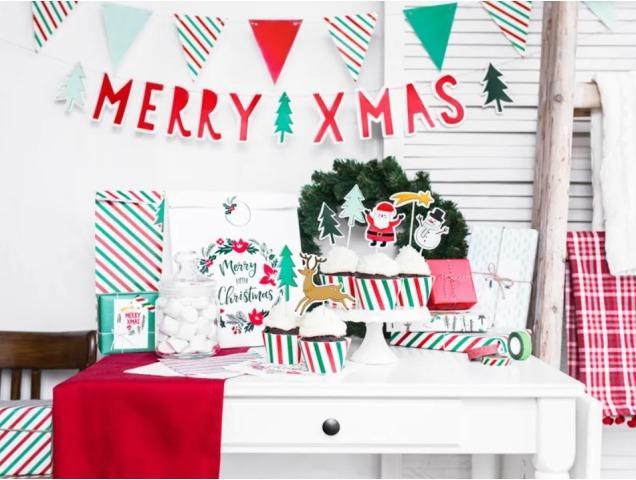 Immagine prodotto Partydeco Sacchetti di caramelle - Buon Natale (Borsa da regalo, 3 x)