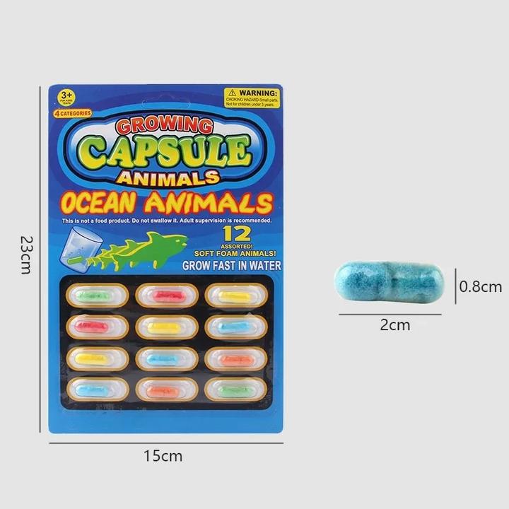 Immagine prodotto Activity Board 5Pz di capsule magiche di gomma colorate per la crescita degli animali unicorno