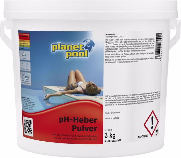 Planet Pool Granules pH lifter 3 kg (3000 g)