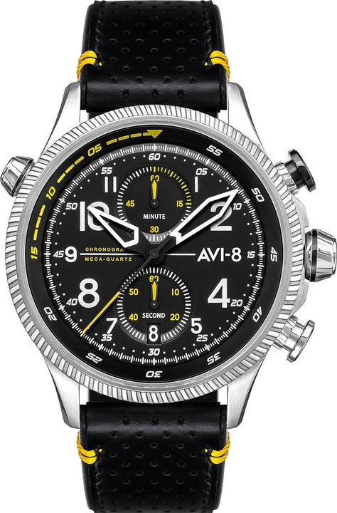 AVI-8 AV-4080-01 Hawker Hunter Chronograph 44mm 5ATM (Chronograph, 44 mm)