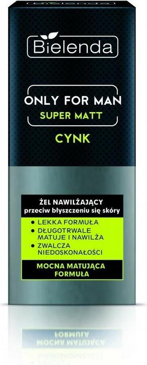 Actual product image Bielenda Only for Men Super Mat (50 ml, Face gel)
