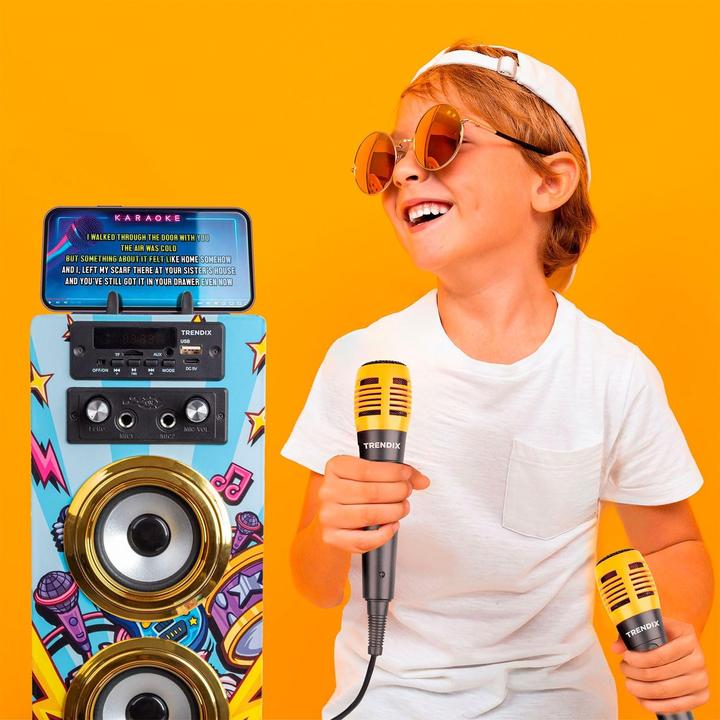 Produktbild Xtrem Karaoke-Maschine Music Star für Kinder mit 2 Mikrofonen