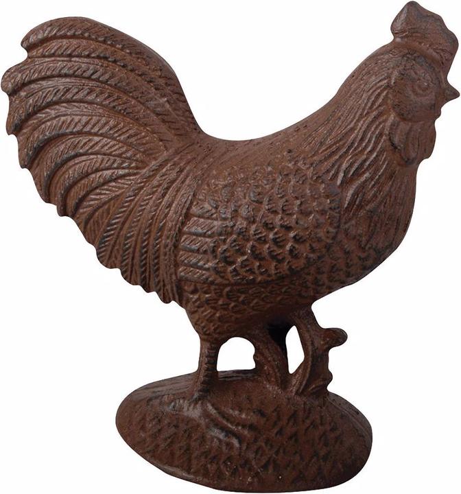 Esschert Design Dekofigur Gusseisen Hahn (1 x, 18 x 10.5 x 18.5 cm)