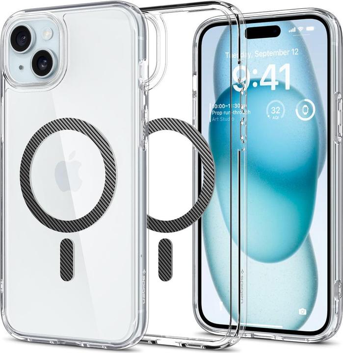 Image du produit Spigen Ultra Hybrid Mag Magsafe Iphone 15 Fibre De Carbone (Apple iPhone 15)