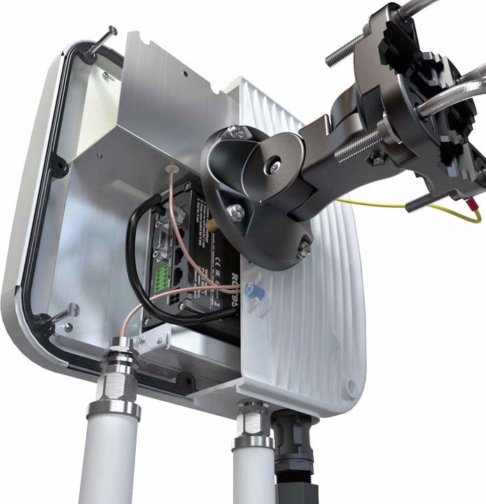 Actual product image Teltonika LTE Antenna QuMax A955M Outdoor Housing for RUT955 (GSM, 5G, 3G)